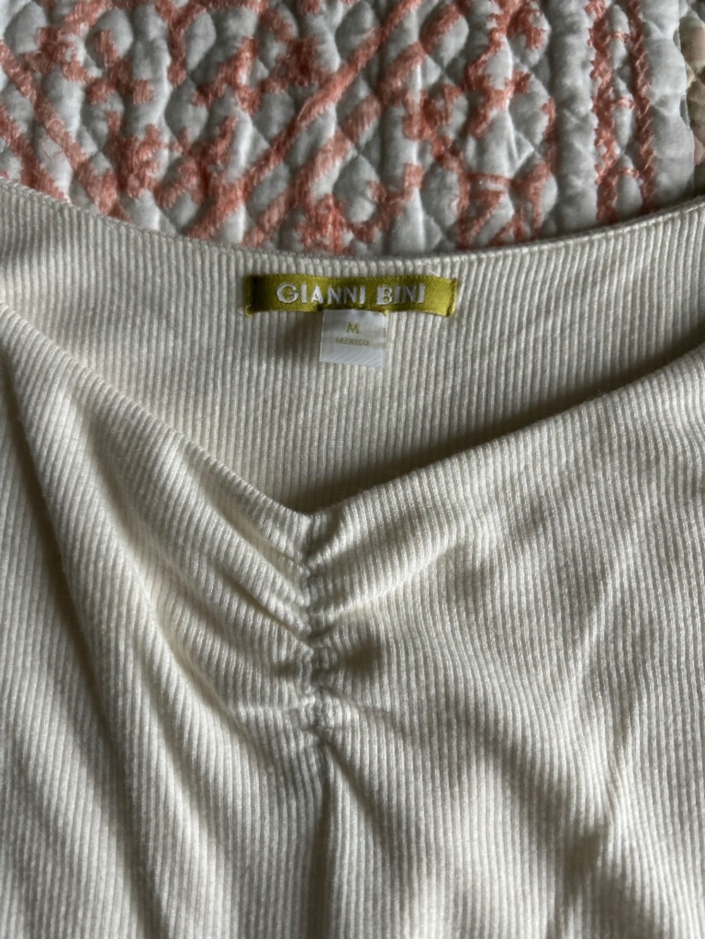 Gianni Bini cream bodysuit